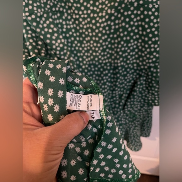 Daisy Print Flounce Trim Tulip Hem Cami Dress size 4X - Picture 7 of 8